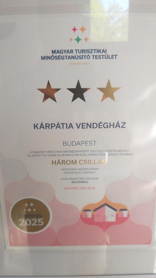 Gasthof Karpatia Vendeghaz 1201 *